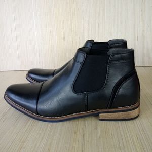 modern fiction irony chelsea boot